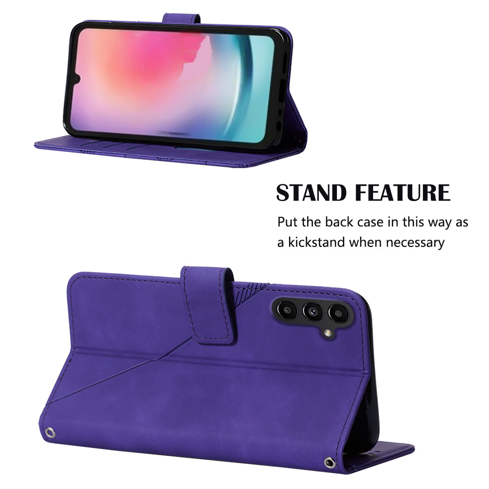 YB Imprinting Series-1 for Samsung Galaxy S23 FE Imprinted PU Leather Phone Case Wallet Stand Cover with Strap YB Imprinting Series-1 for Samsung Galaxy S23 FE Imprinted PU Leather Phone Case Wallet Stand Cover with Strap
